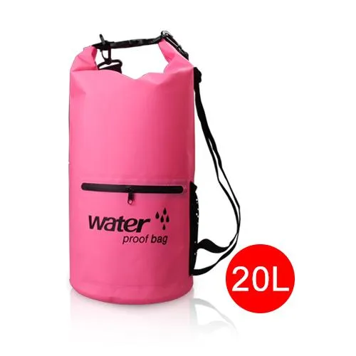 10L/20L DOUBLE SHOULDER STRAP DRY BAG