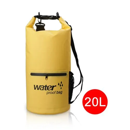 10L/20L DOUBLE SHOULDER STRAP DRY BAG