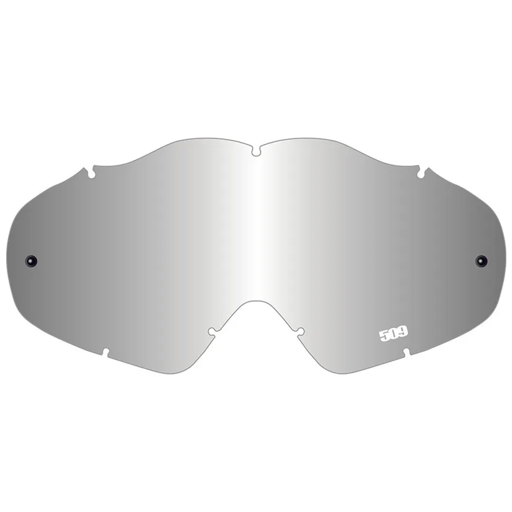 509 509-MX-X5LEN-CC Sinister MX-5 Offroad Motocross MotoX Replacement Lens Chrome Mirror