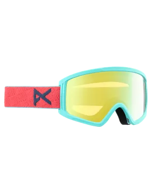 Anon Kids' Tracker 2.0 Snow Goggles - Coral/Gold Amber Lens