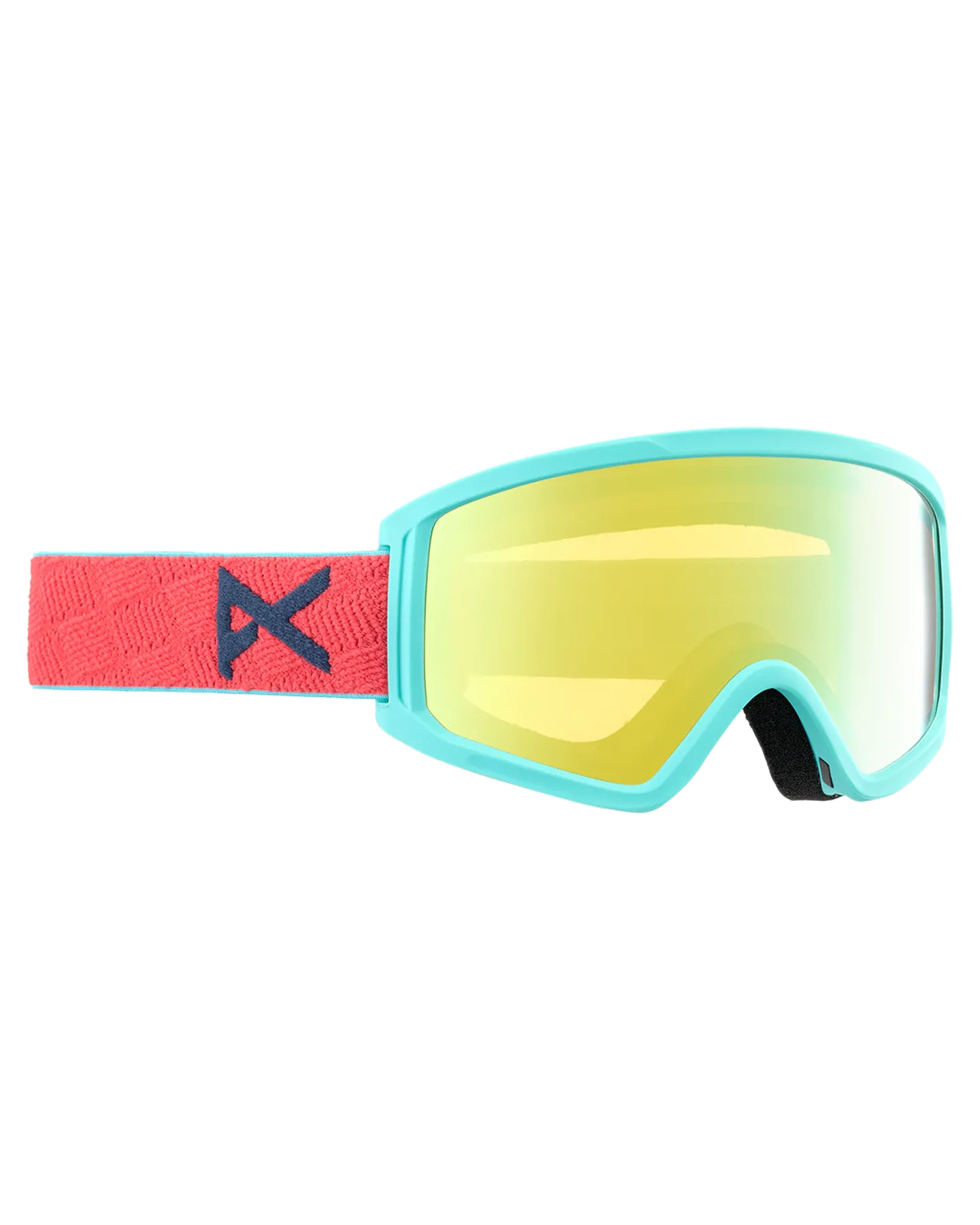 Anon Kids' Tracker 2.0 Snow Goggles - Coral/Gold Amber Lens