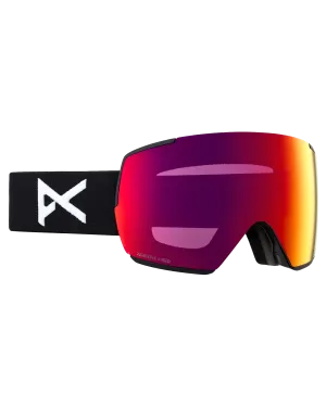 Anon M5 Snow Goggles - Black/Perceive Sunny Red Lens