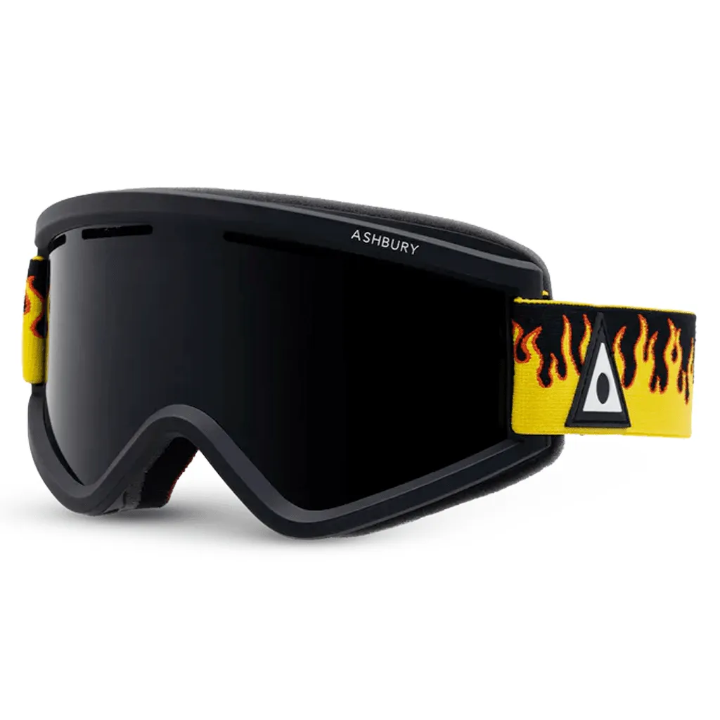 Blackbird goggle - Yellow flame / Dark smoke   Yellow