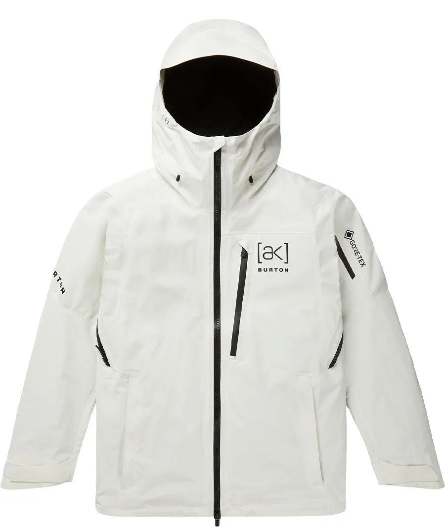 Burton Men's [ak] Cyclic Gore-Tex 2L Jacket Stout White 2024