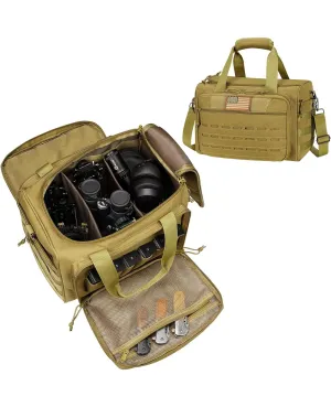 CVLIFE 14.57x9.25x10.24 Inches Pistol Shooting Range Duffle Bag