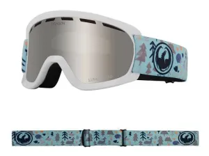 Dragon Lil D Snow Goggles Low Bridge 2024 Forest Friends / Lumalens Silver Ion