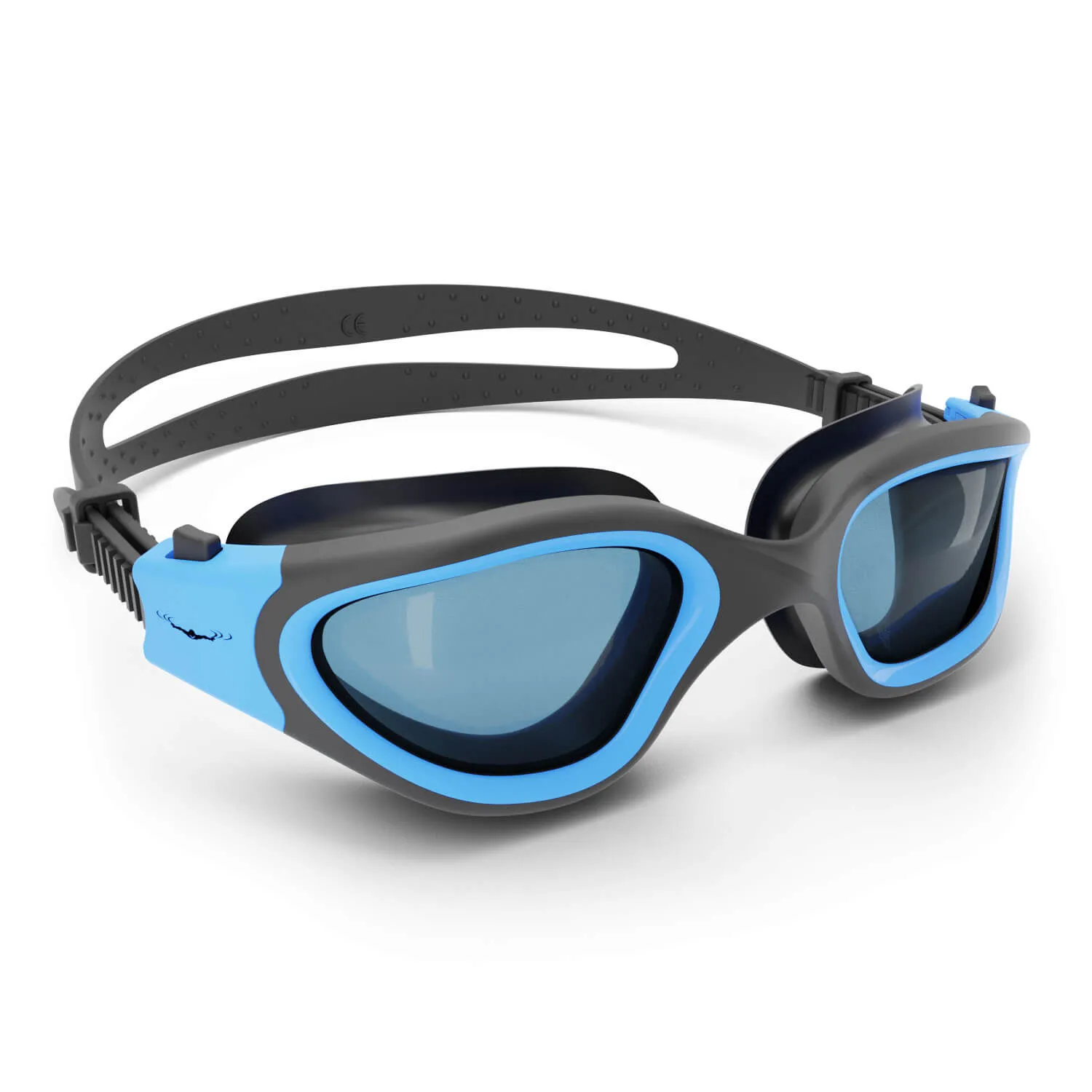 DX Wide View Swim Goggles   SHOCK Protective Case