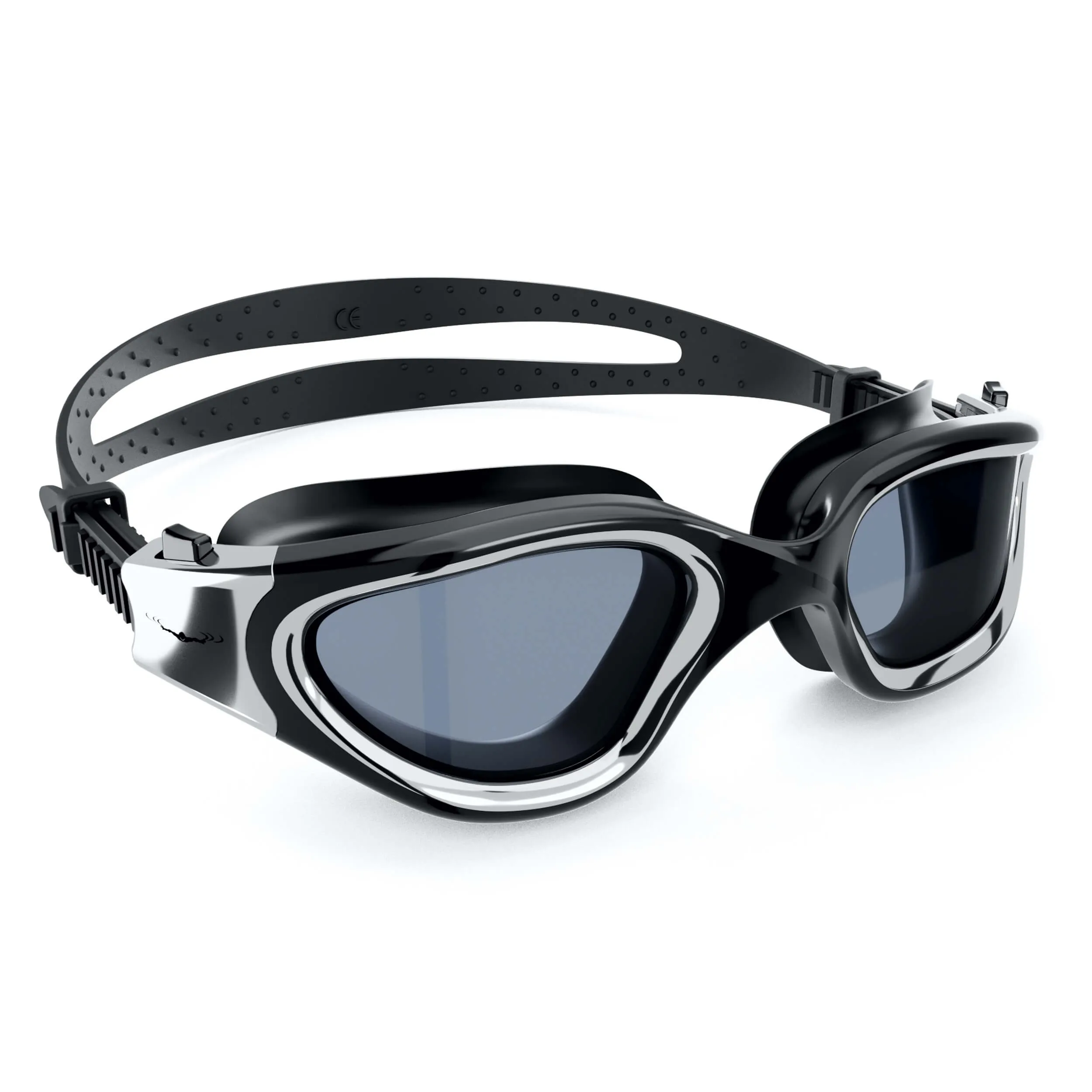 DX Wide View Swim Goggles   SHOCK Protective Case