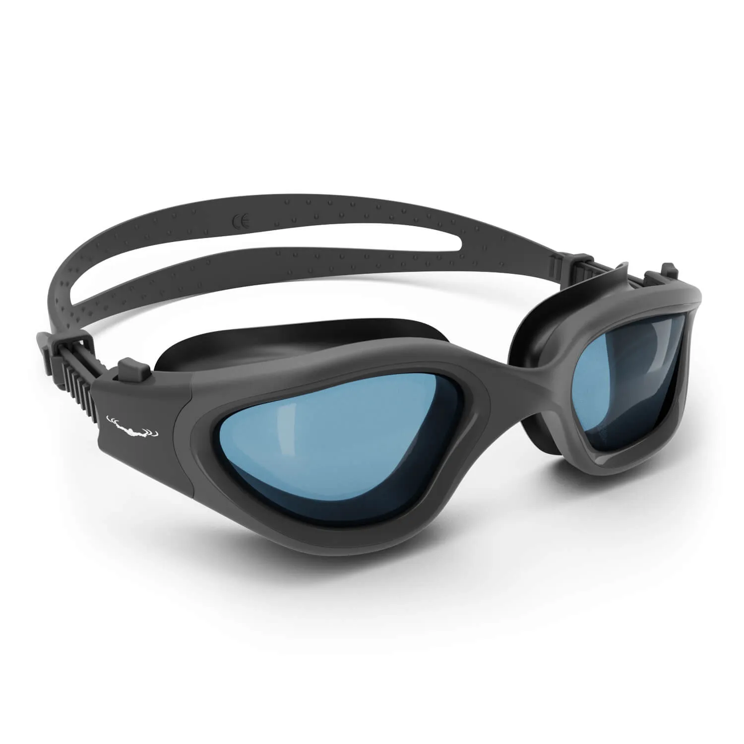 DX Wide View Swim Goggles   SHOCK Protective Case