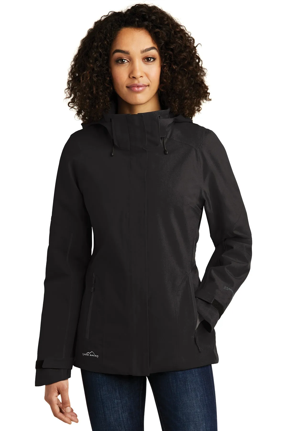 Eddie Bauer Ladies WeatherEdge Custom Insulated Jackets, Black