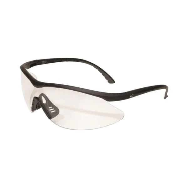 Edge DB111 Non-Polarized Safety Glasses, Anti-Fog Lens, Polycarbonate Lens, Nylon Frame, Matte Black Frame