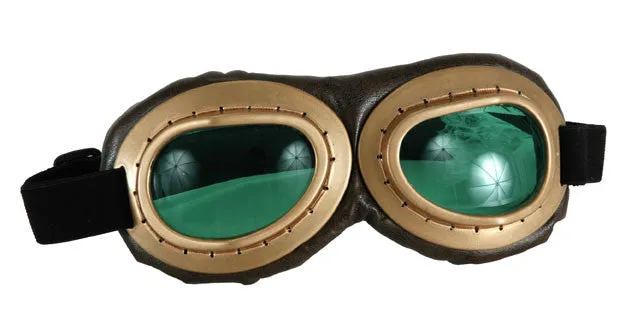 Elope - Gold Aviator Goggles