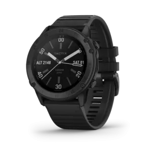 Garmin tactix Delta Sapphire Edition Premium Tactical GPS Black Watch with Silicone Band (010-02357-00)