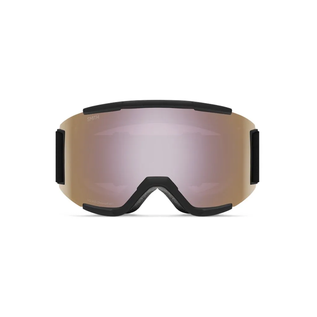 Goggles Smith Squad Black - ChromaPop Everyday Rose Gold Mirror