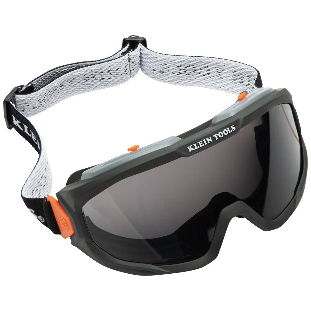 Klein 60480 Safety Goggles, Gray Lens