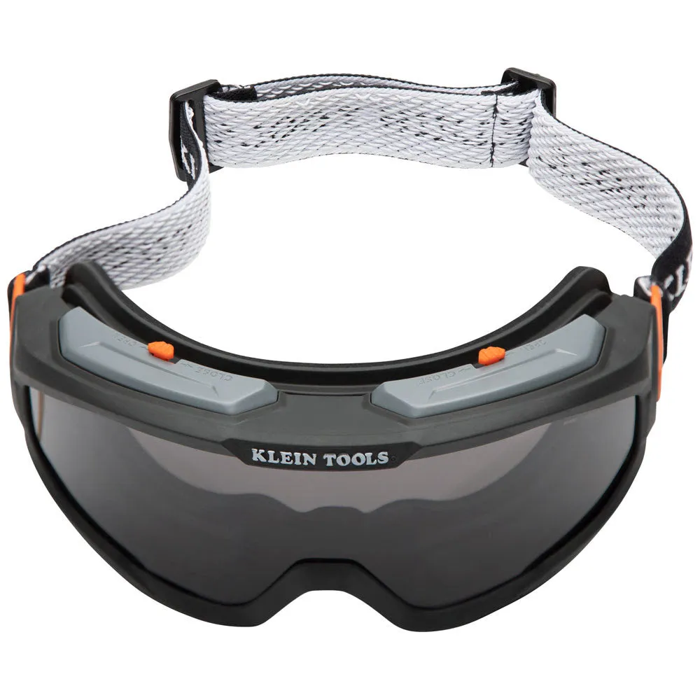 Klein 60480 Safety Goggles, Gray Lens