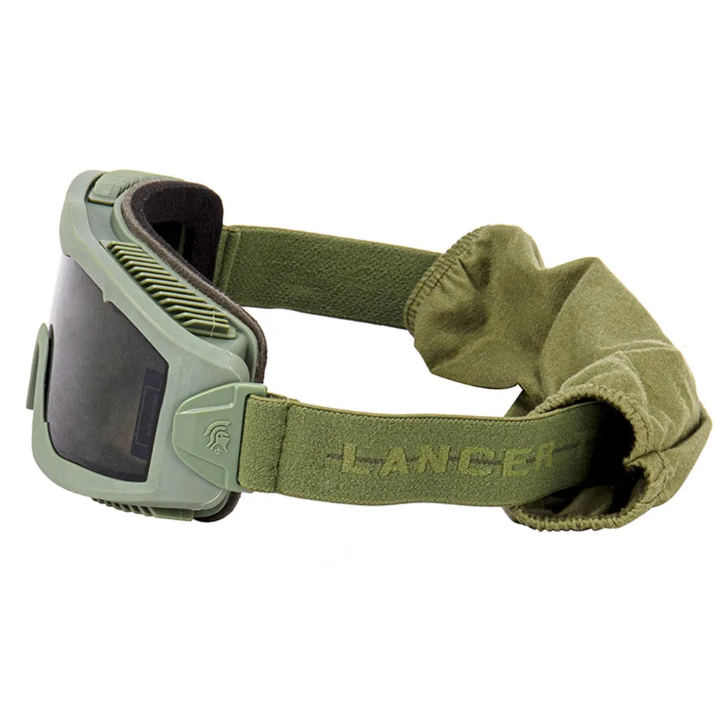 Lancer Tactical AERO Protective Vented Anti-Fog Airsoft Goggles