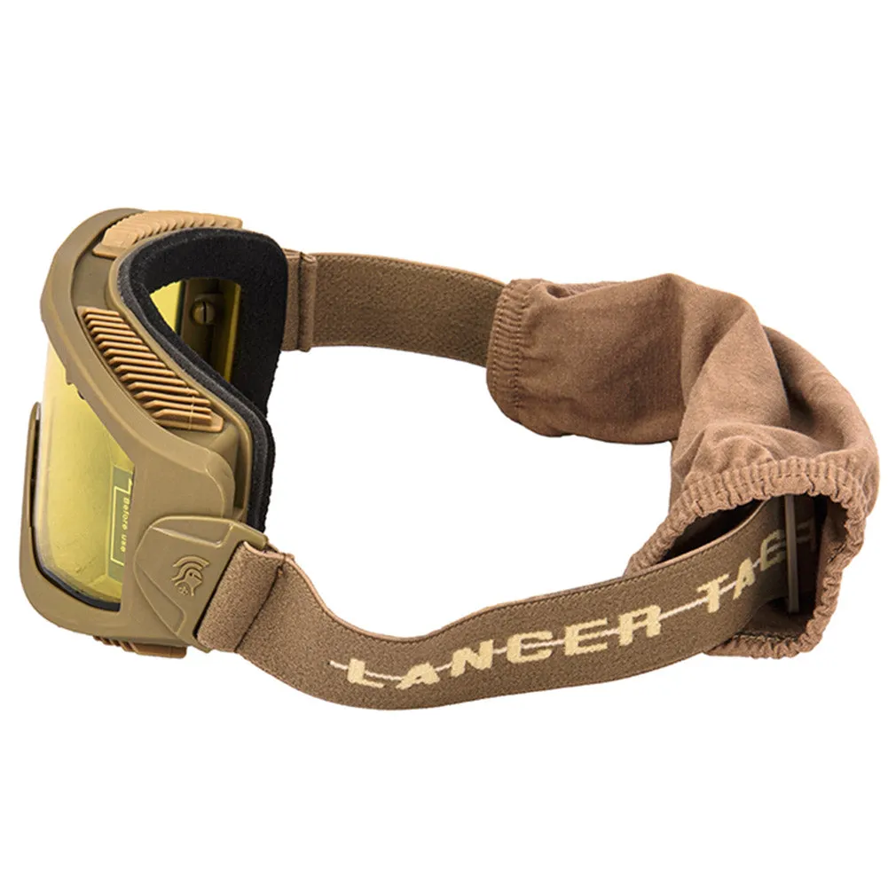 Lancer Tactical AERO Protective Vented Anti-Fog Airsoft Goggles