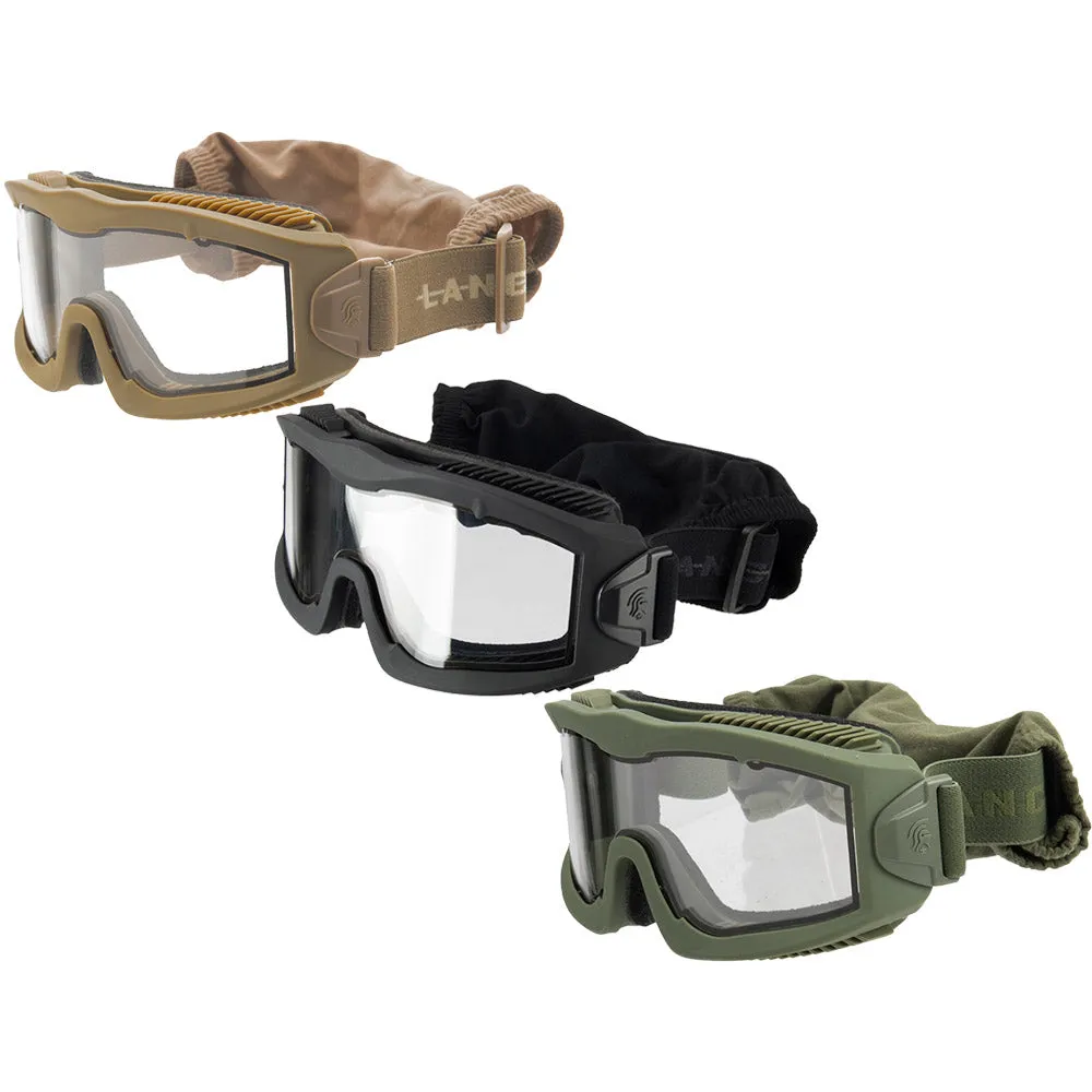 Lancer Tactical AERO Protective Vented Anti-Fog Airsoft Goggles