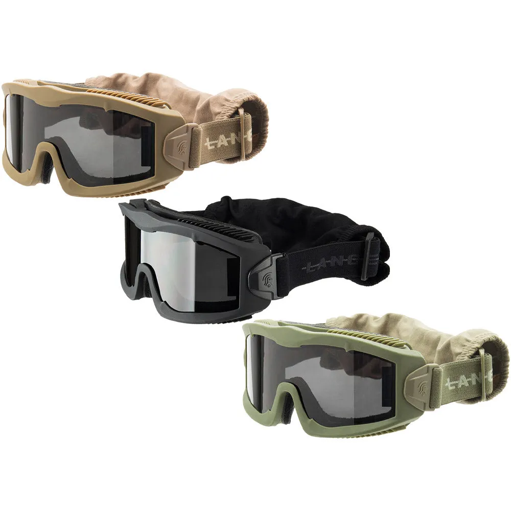 Lancer Tactical AERO Protective Vented Anti-Fog Airsoft Goggles