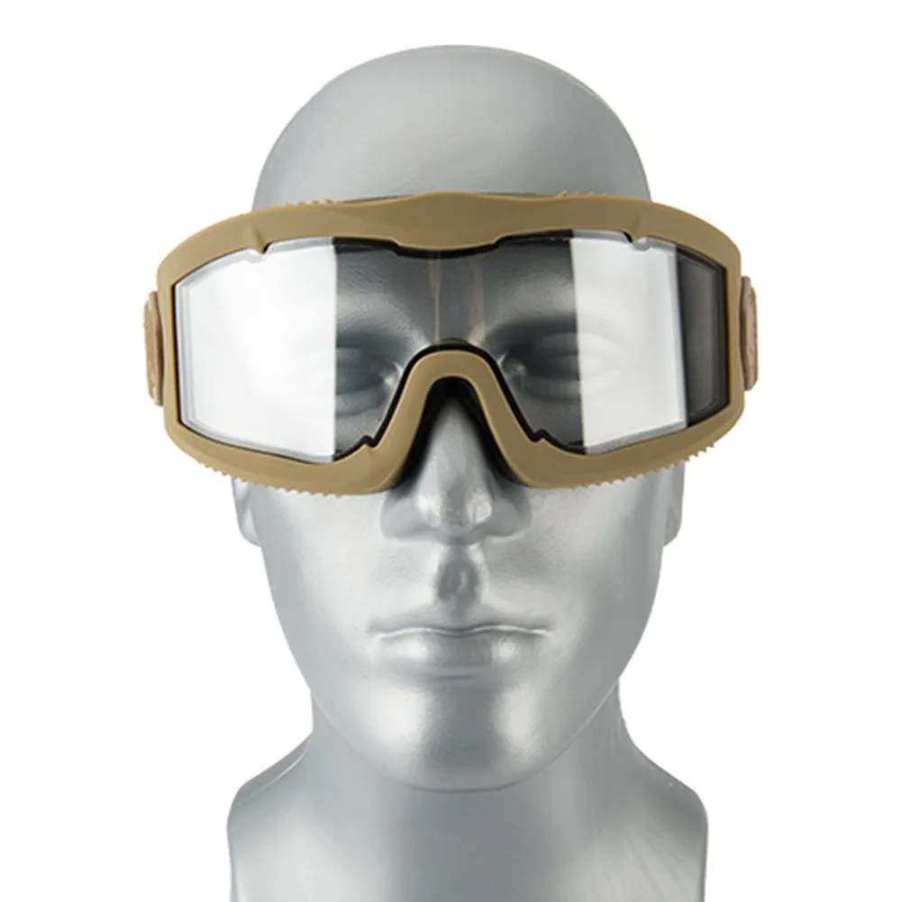 Lancer Tactical AERO Protective Vented Anti-Fog Airsoft Goggles