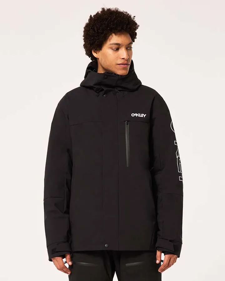 Oakley Tnp Tbt Insulated Jacket - Black/White Logo