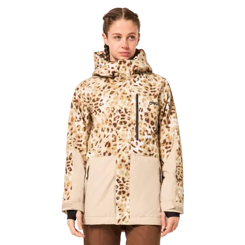 Oakley TNP TBT Insulated Wmns Jkt Cheeta TD Print