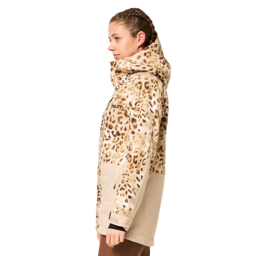 Oakley TNP TBT Insulated Wmns Jkt Cheeta TD Print