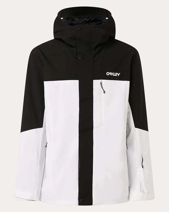 Oakley Tnp Tbt Shell Jacket - White/Black