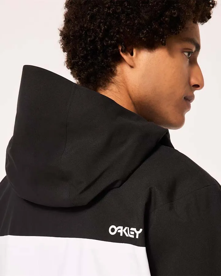 Oakley Tnp Tbt Shell Jacket - White/Black