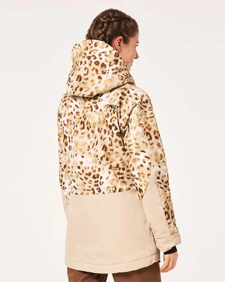 Oakley Women's Tnp Tbt Insulated Jacket - Cheeta Td Print