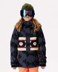 Rip Curl Olly Snow Jacket Kids - Washed Black - 2023