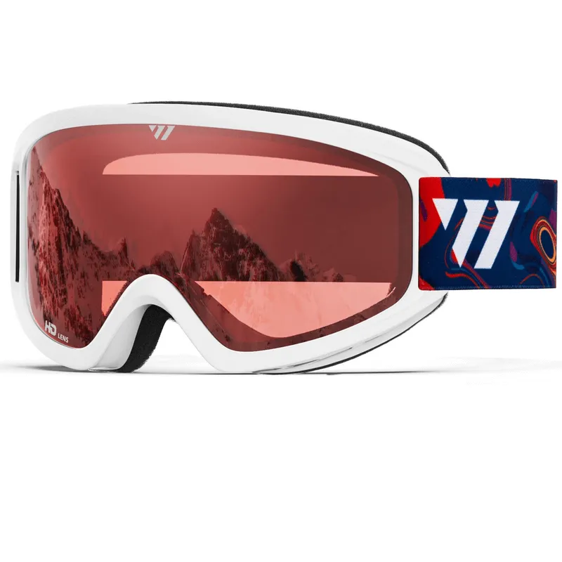 Ski Goggles with Anti-fog UV400 and Double Layers Lens - SF0565