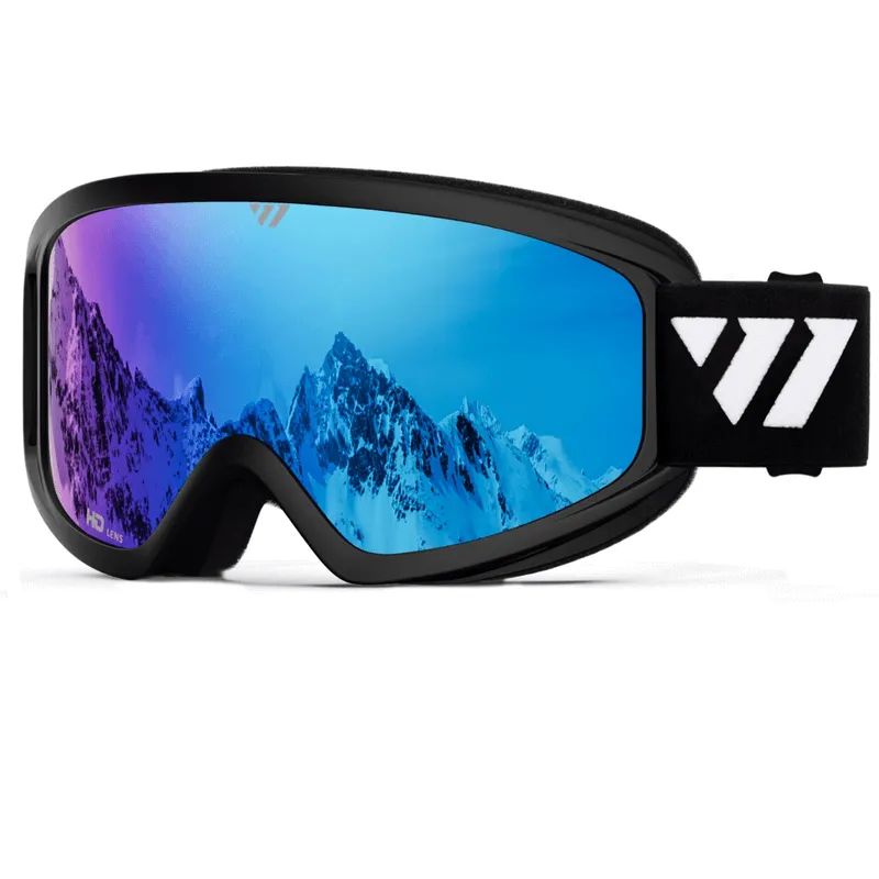 Ski Goggles with Anti-fog UV400 and Double Layers Lens - SF0565