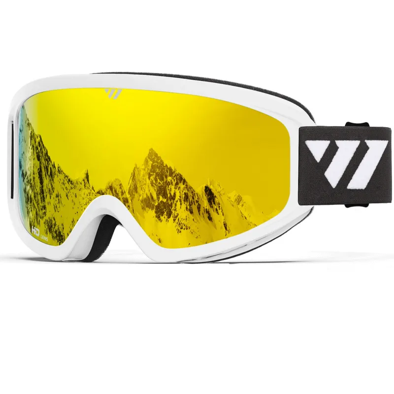 Ski Goggles with Anti-fog UV400 and Double Layers Lens - SF0565