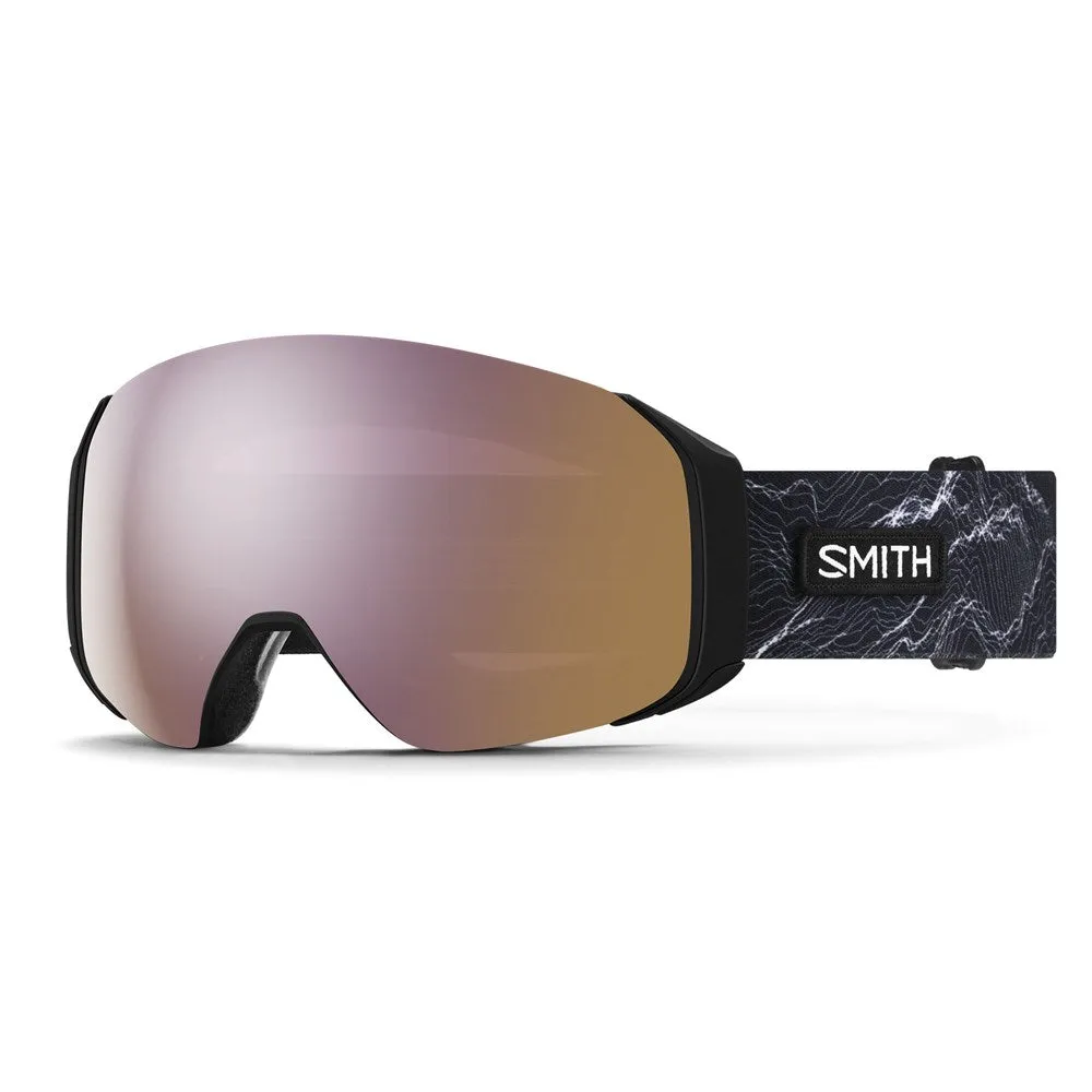 Smith 4D Mag S AC | Hadley Hammer Goggles | ChromaPop Everyday Rose Gold Mirror 22% VLT  / Chromapop Storm Rose Flash 50% VLT