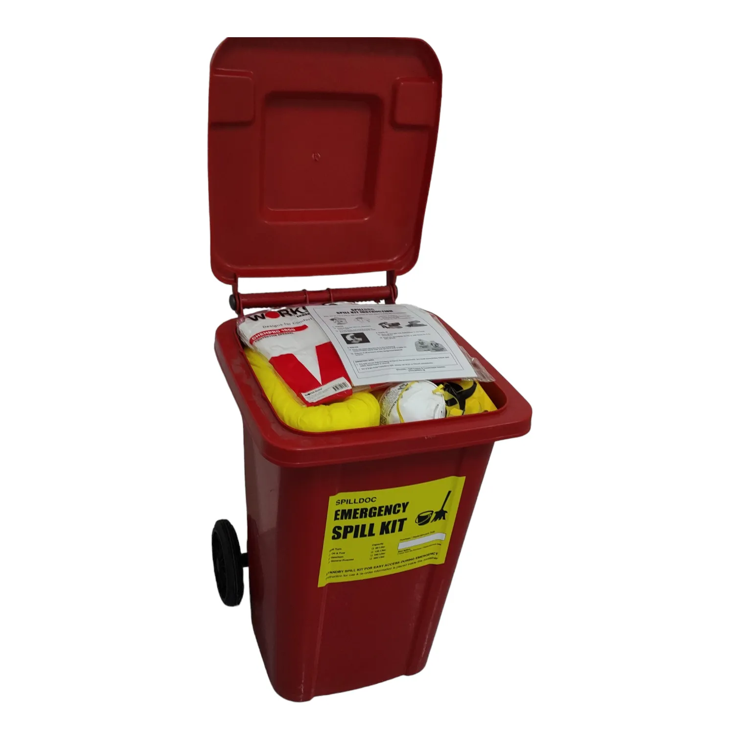 Spilldoc 80 Litre Chemical Spill Kit SD80LCSK