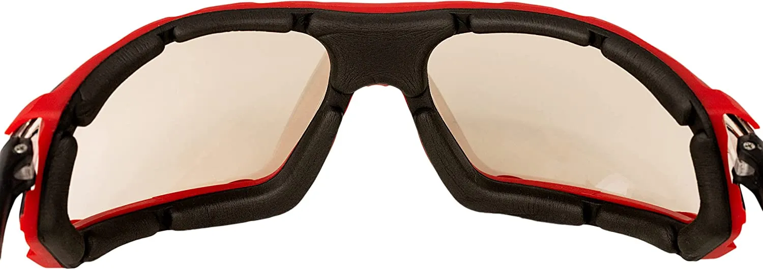 StealthX Indoor/Outdoor Safety Sunglasses with Corded Ear Plugs, Anti-Fog