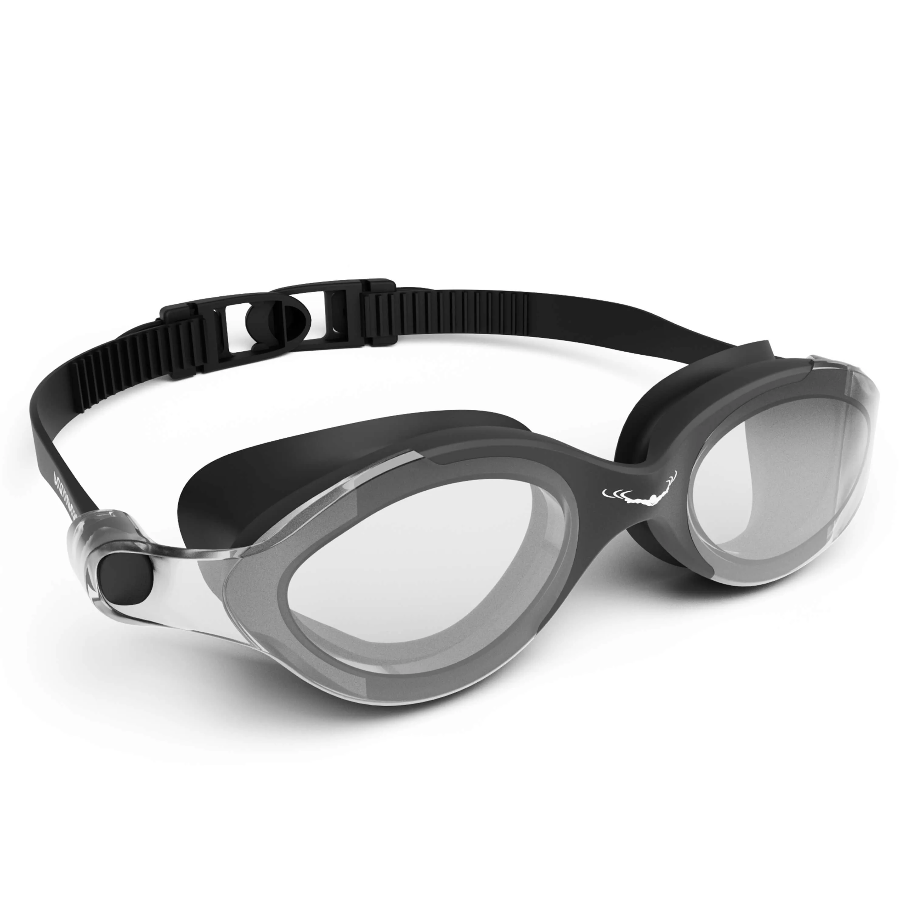 SX Clear Optics Swim Goggles   SHOCK Protective Case