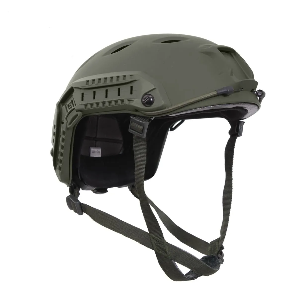 Tactical Adjustable Helmet Milsim Gelblaster Airsoft w Side Rails