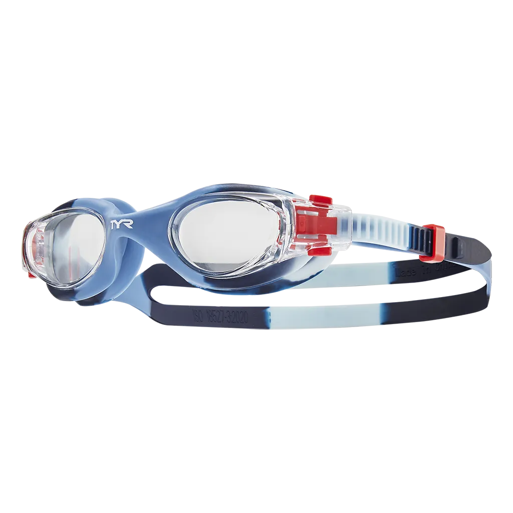 TYR Vesi™ Youth Blue Tie Dye Goggles