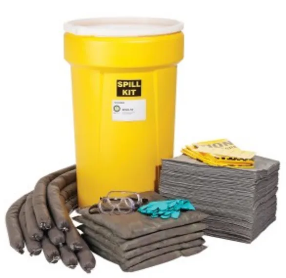 Universal 55-Gallon Spill Kit - Absorbs up to 51.9 Gallons- SPKU-55 - 1/CS