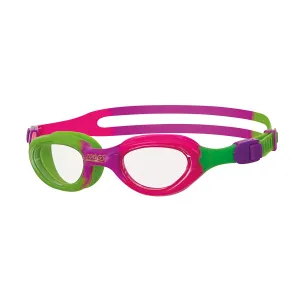 Zoggs Little Super Seal Swim Goggles-Green/Purple/Pink/Clear