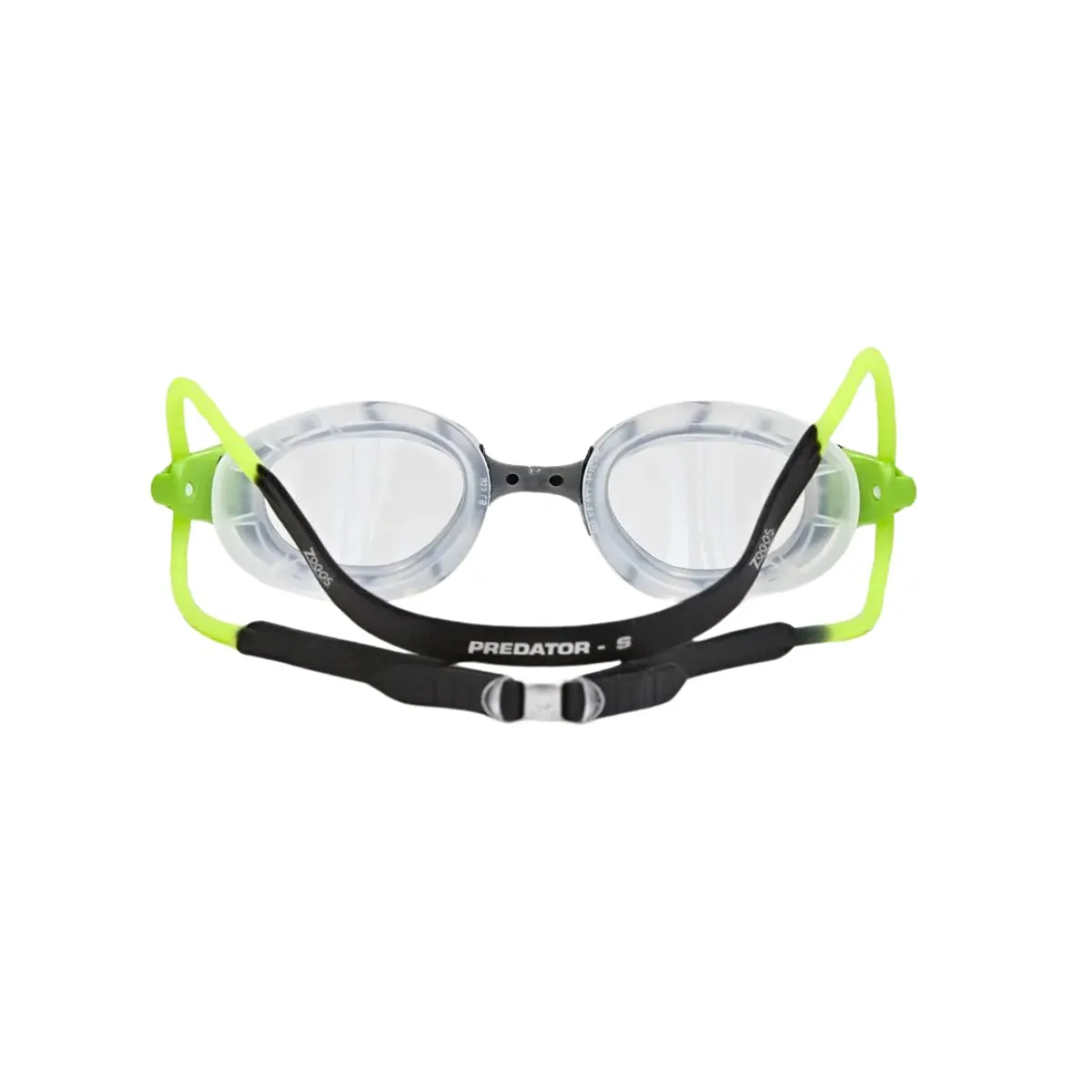 Zoggs Predator Black Green Swimming Goggles